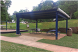 Shelter with Picnic Tables