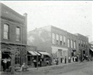Main Street Fort Mill in Black and White