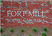 Fort Mill South Carolina Displayed on a Brick Wall