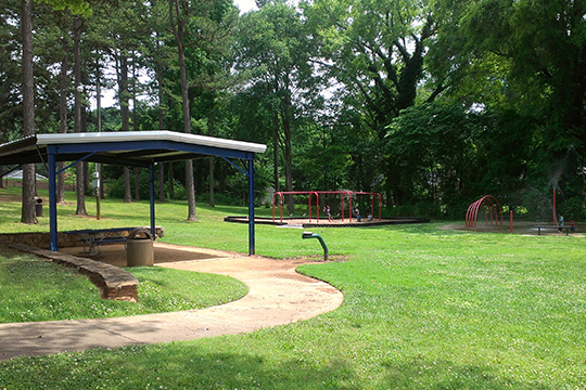 Shelter and Spray Park