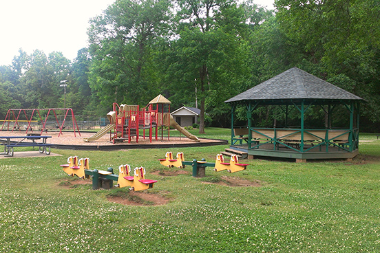 Gazebo and Playground