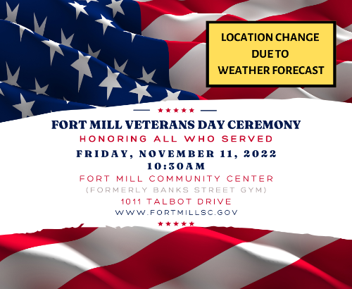 Veterans Day 2022 FB Location Change