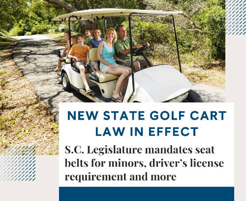 New SC golf cart law in effect-6-25