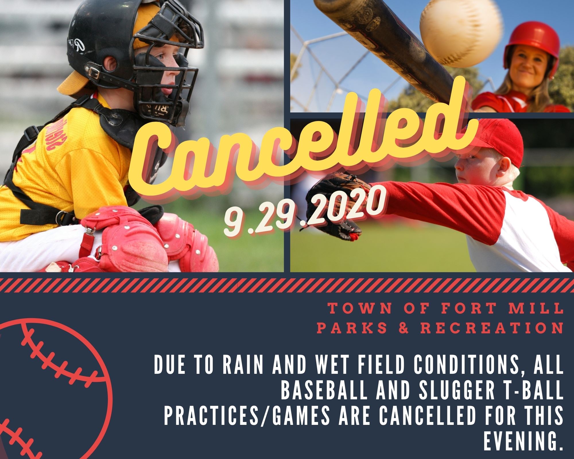 Red and Blue Baseball Kids Sports Photo Collage (2)