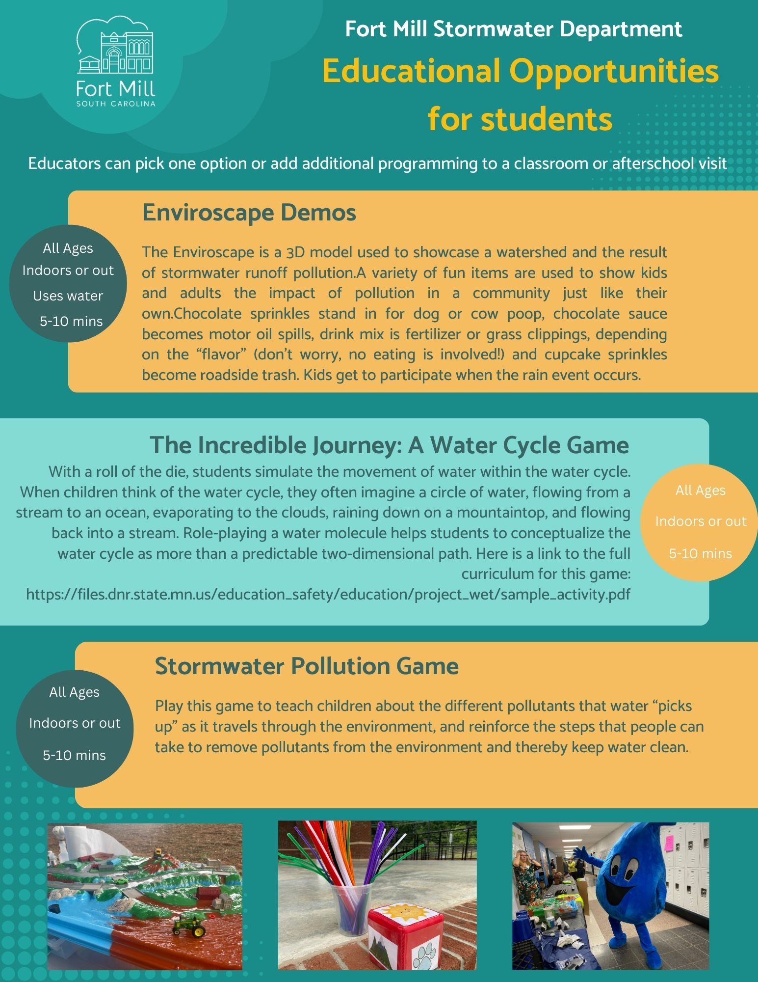 List of educational programs for students