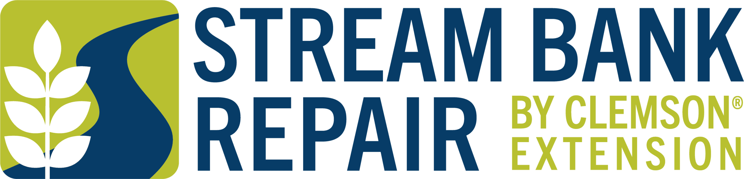 Clemson streambank repair logo