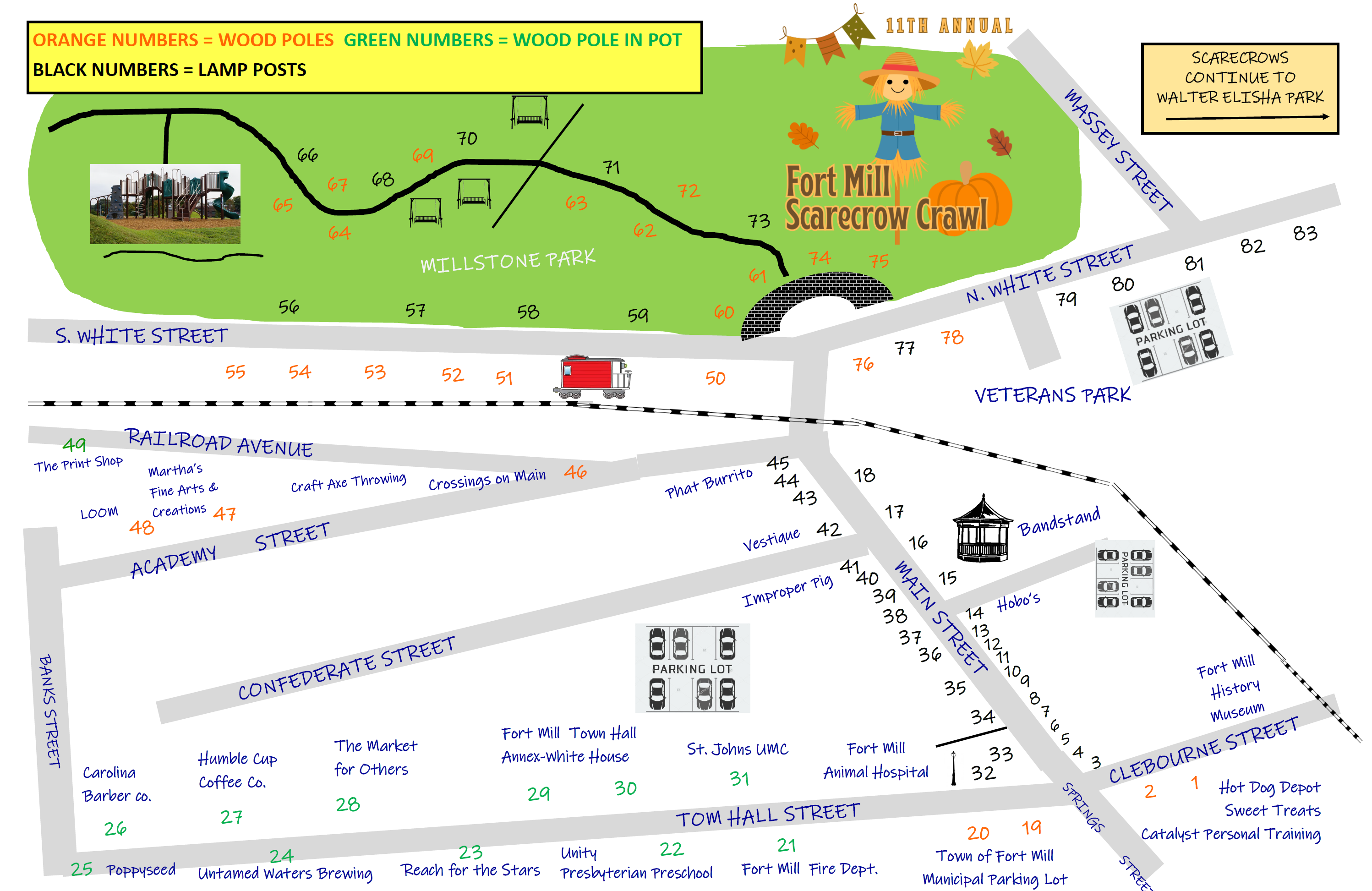 Scarecrow Crawl Map photo1