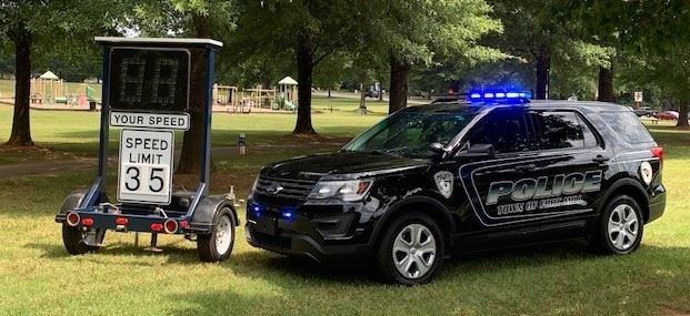 traffic speed trailer